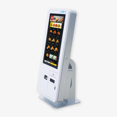 Rodimus 21 - 21" Desktop Interactive Kiosk | Touchscreen for Fast Food Restaurants Self Checkout