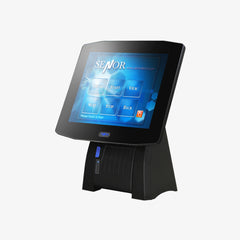 iSPOS 15 WP - 15” Desktop Kiosk with Printer for Fast Food Restaurants