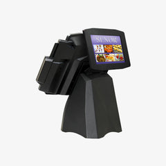 iSPOS 15 WP - 15” Desktop Kiosk with Printer for Fast Food Restaurants